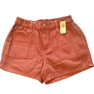 NWT Old Navy Girl's Dark Pinkish Shorts Elastic Waist Size 12
